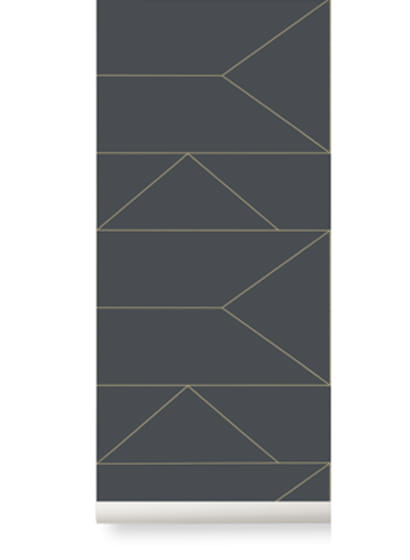 Tapete Lines - Graphite