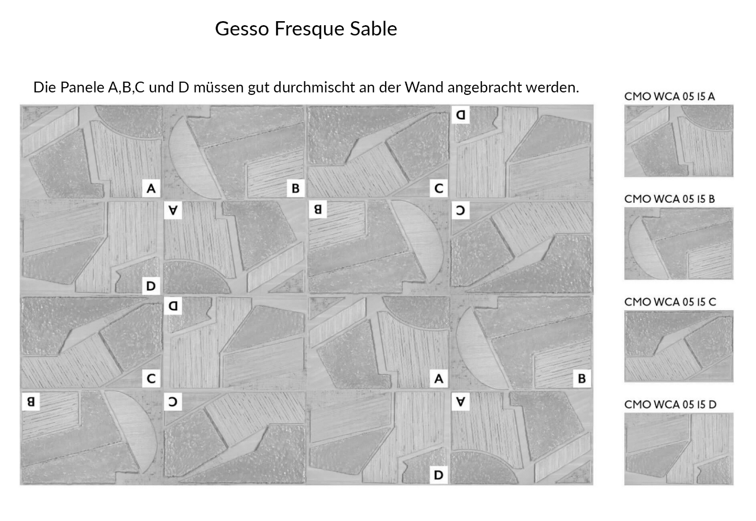 Tapete Gesso Fresque - Sable A