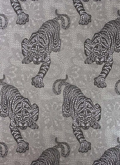 Tapete Tyger Tyger - Metallic Silver