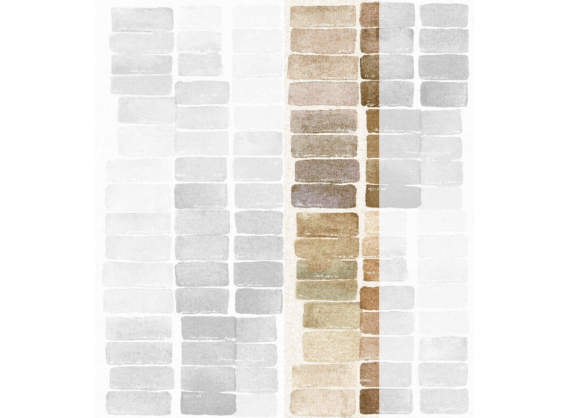 Wandbild Clichy - Brown Panel 3