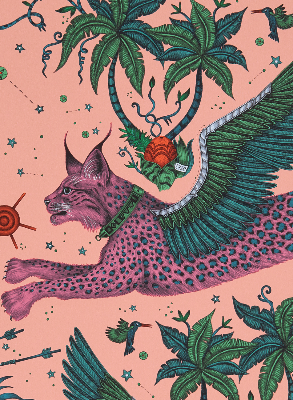 Tapete Lynx - Coral
