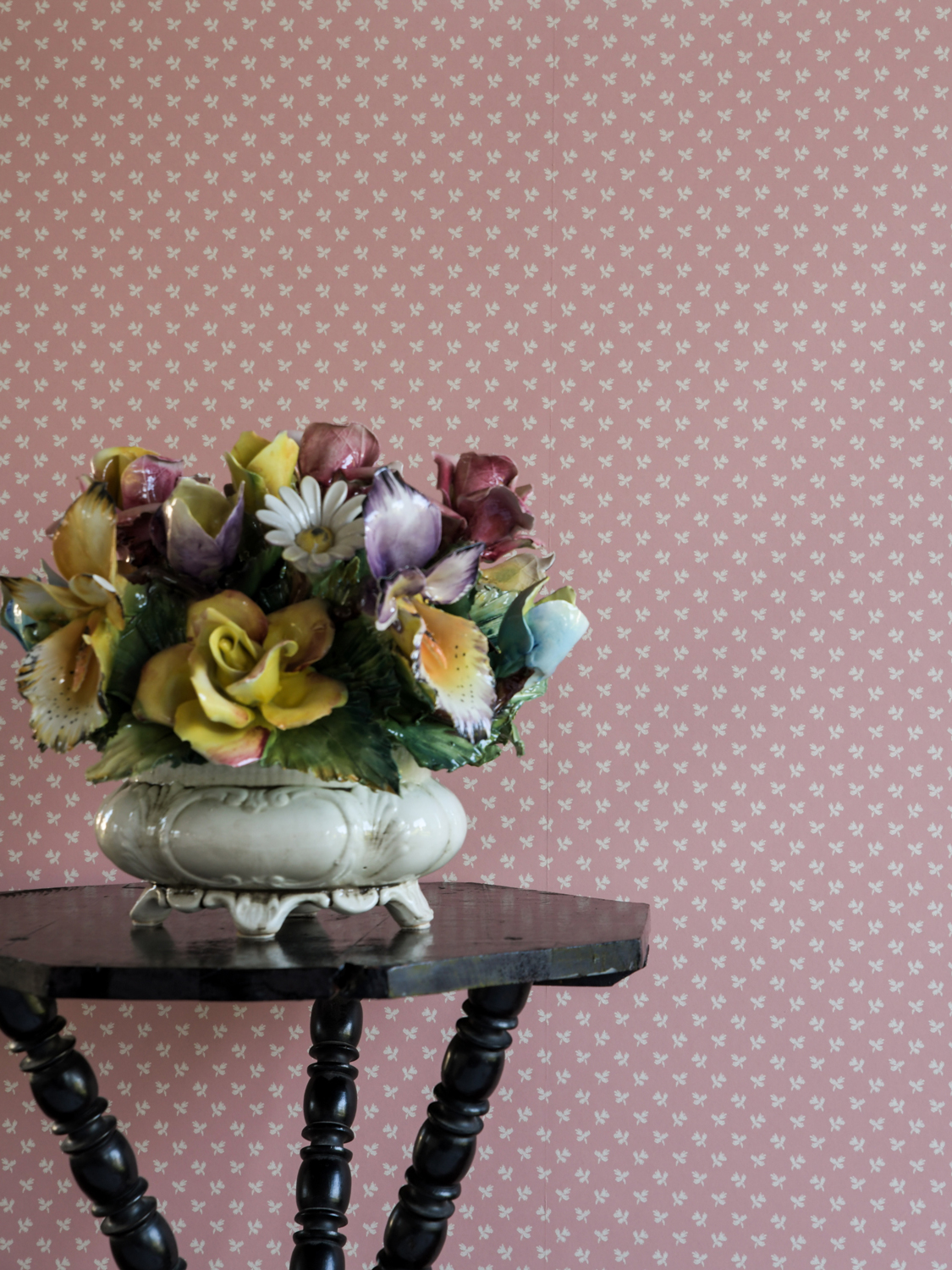 Tapete Tiny Flower - Powder Pink