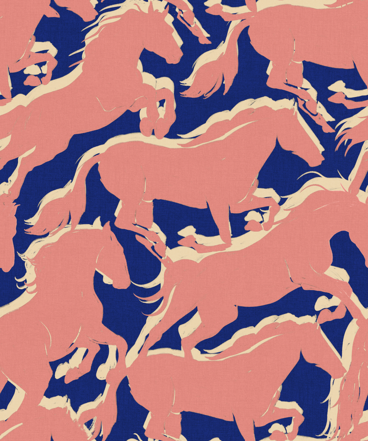 Tapete Galope - Cobalt
