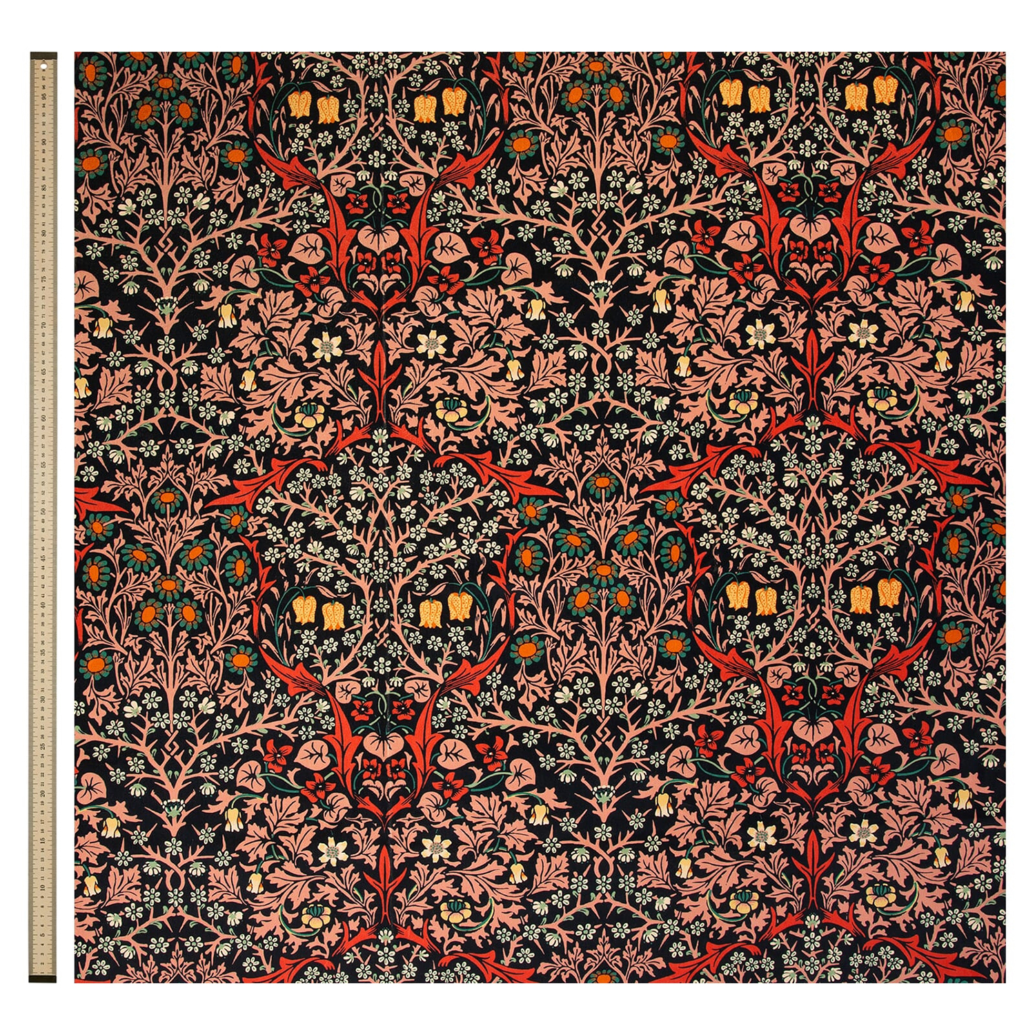 Stoff Blackthorn - Velvet - Tourmaline
