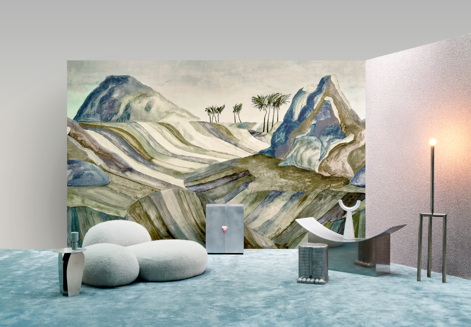 Wandbild Zerzura - Desert Night