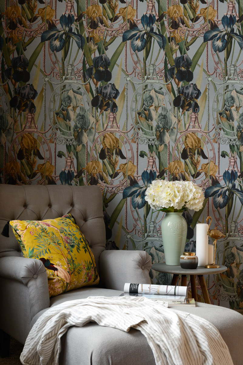 Tapete Fleurs d Iris - WP20476