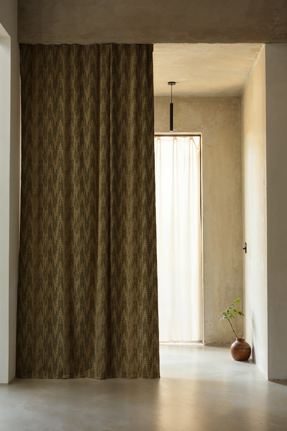 Stoff Wave Dune - Leaf