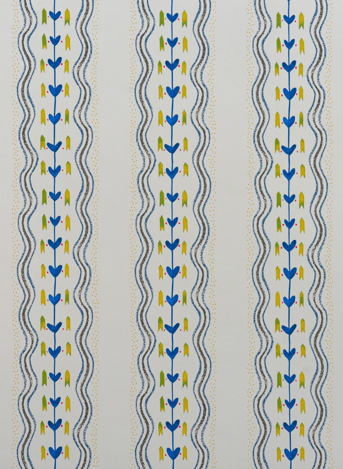 Tapete Hearty - Periwinkle