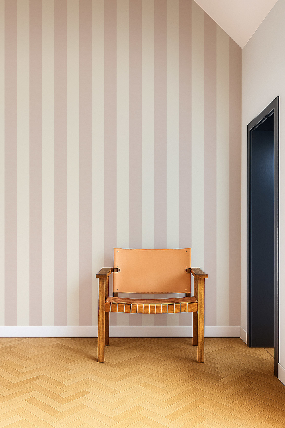Tapete Central Stripe - Blush