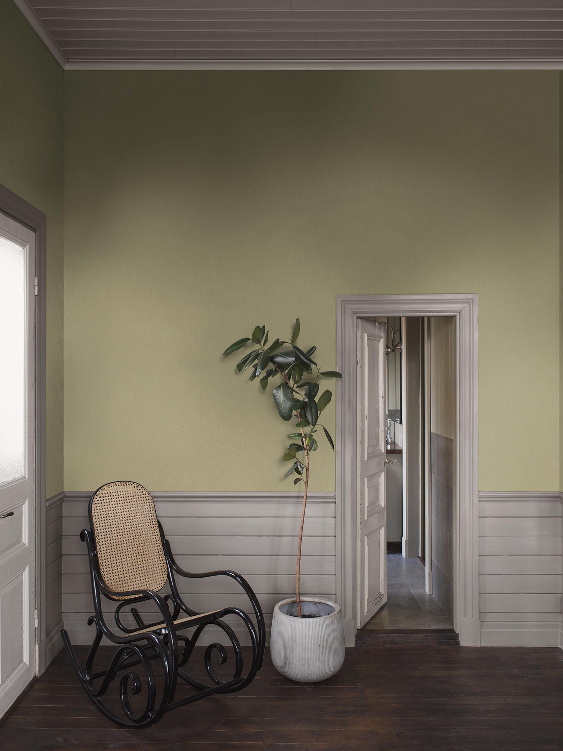 Tapete Linen - Fresh Olive