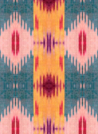 Tapete Patola - Red/ Blue/ Yellow/ Pink