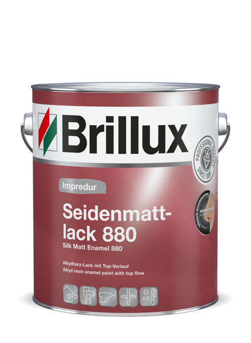 Impredur Seidenmattlack weiß