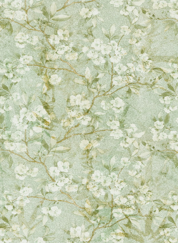 Wandbild Momo - Green Panel 3