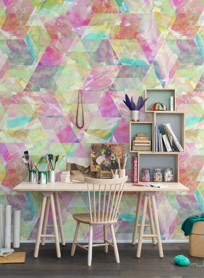 Wandbild Sassy Zigzag