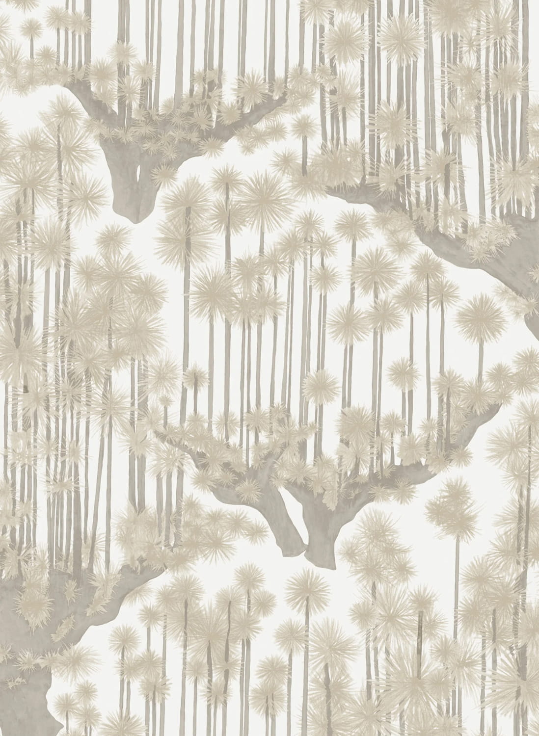 Tapete Japanese Woods - Patina Gold