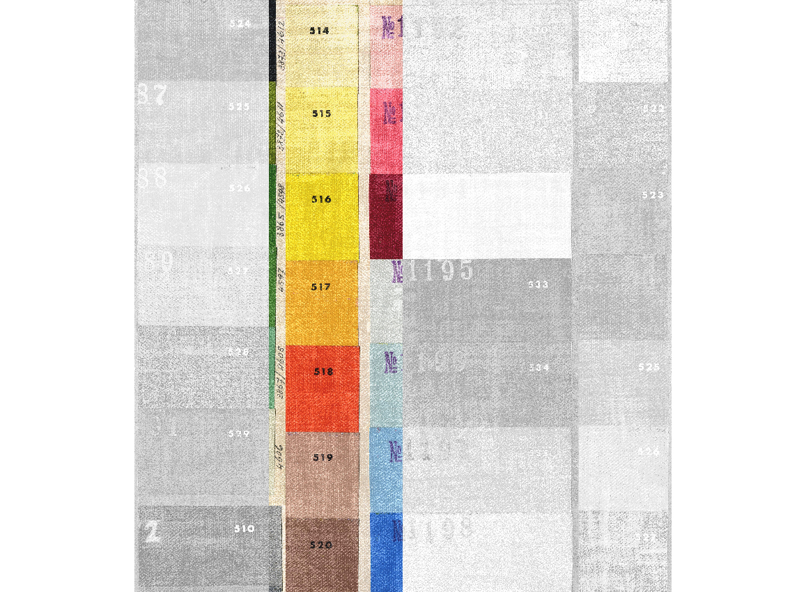 Wandbild Festival - Primary Colors Panel 2