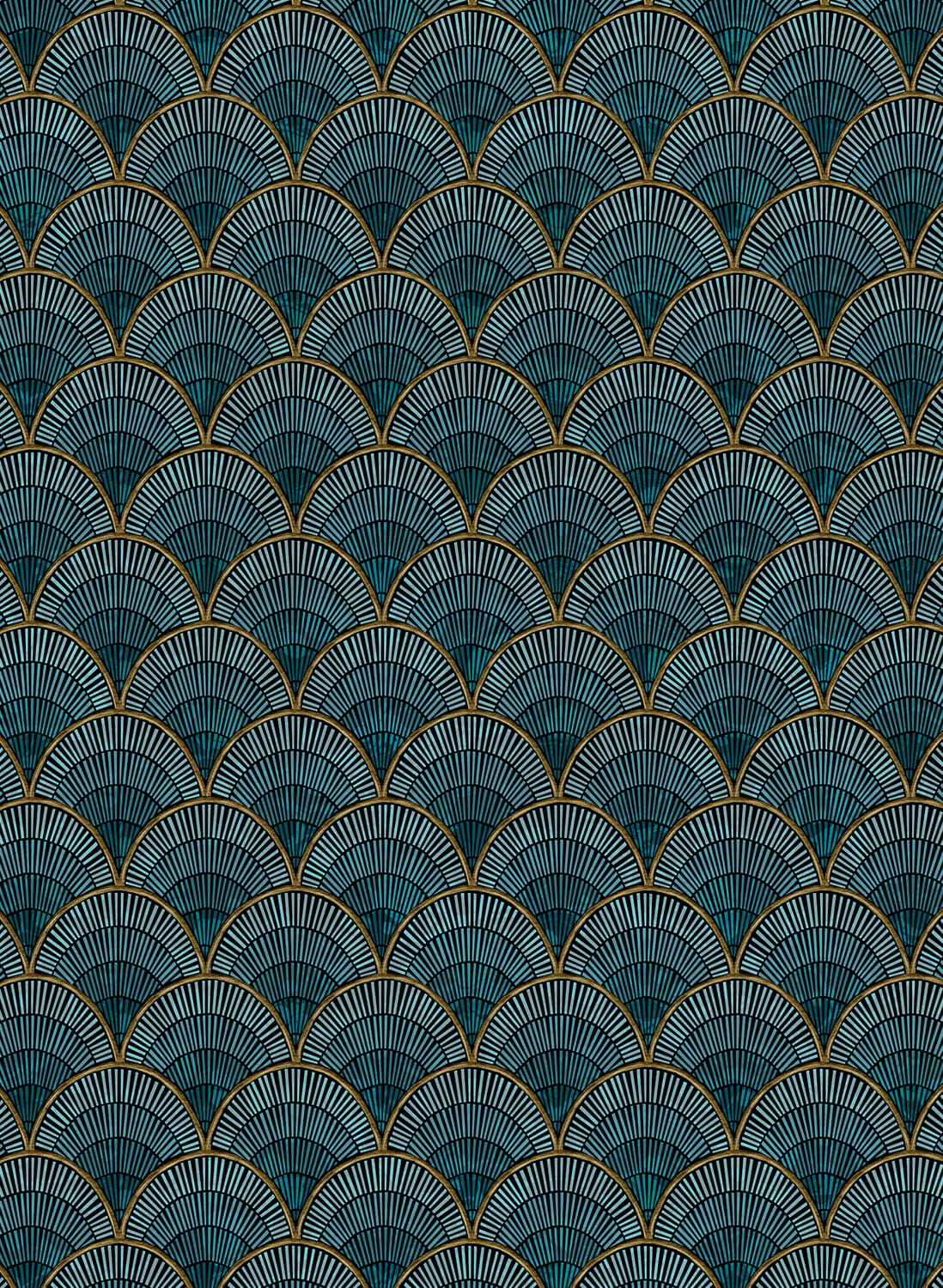 Tapete Marmaris - Peacock