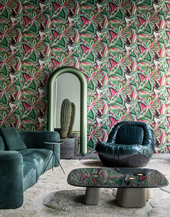 Tapete Myriad - Pistachio Pink