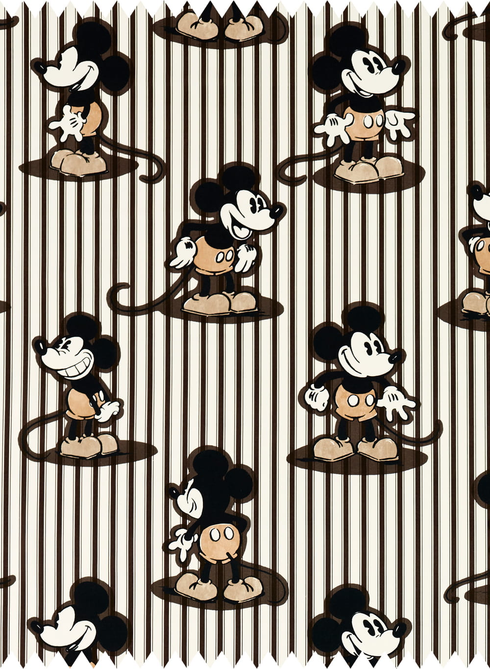 Stoff Mickey Stripe - Humbug