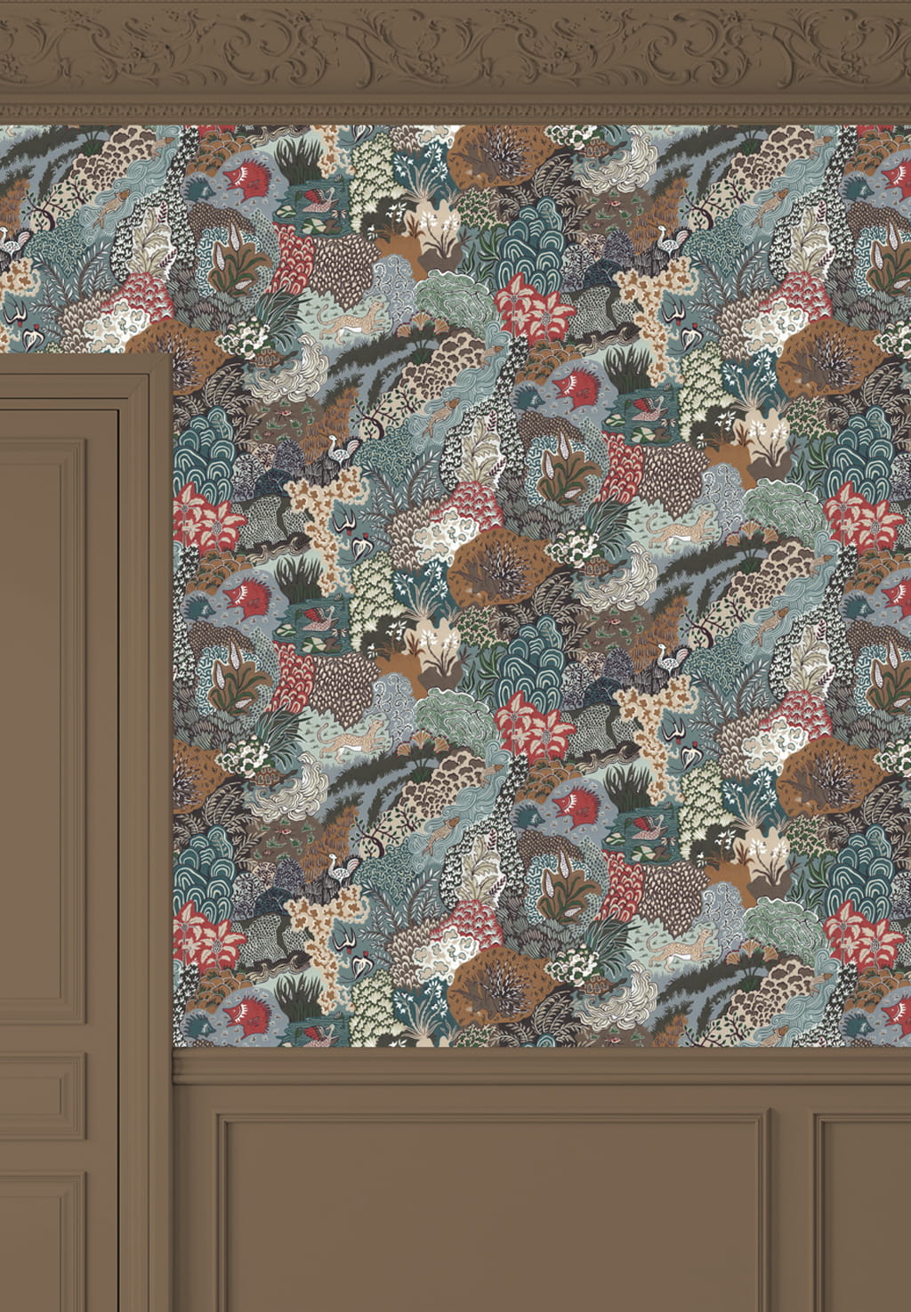Tapete Whimsical Clumps - Multi