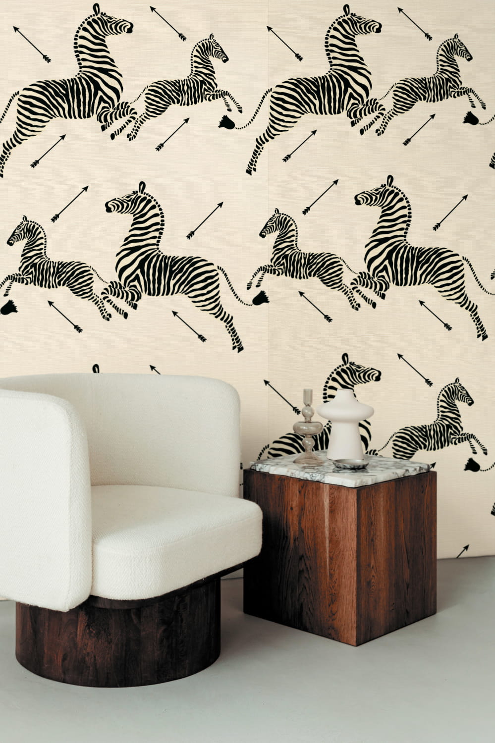 Tapete Zebras Grasscloth - 26006