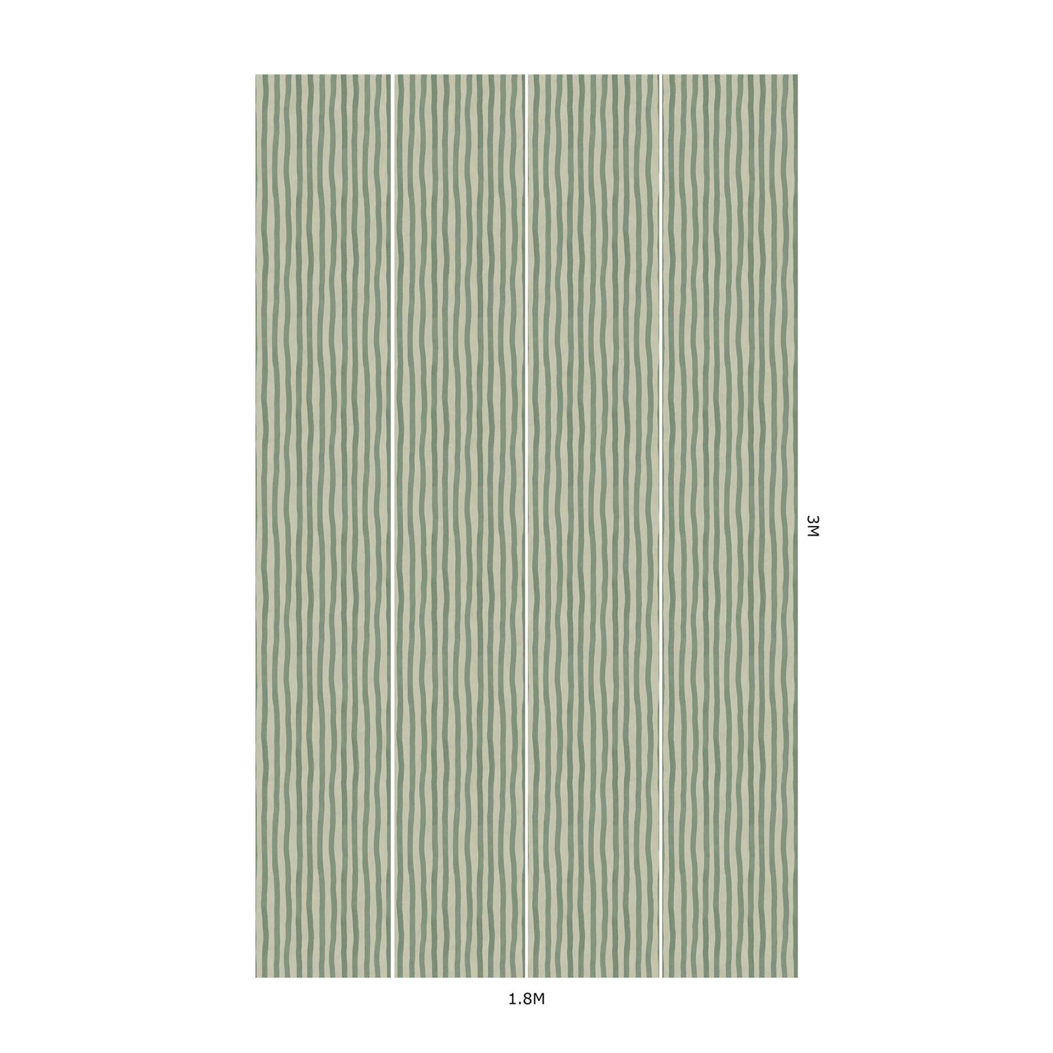 Papier peint Artists Stripe - Opal