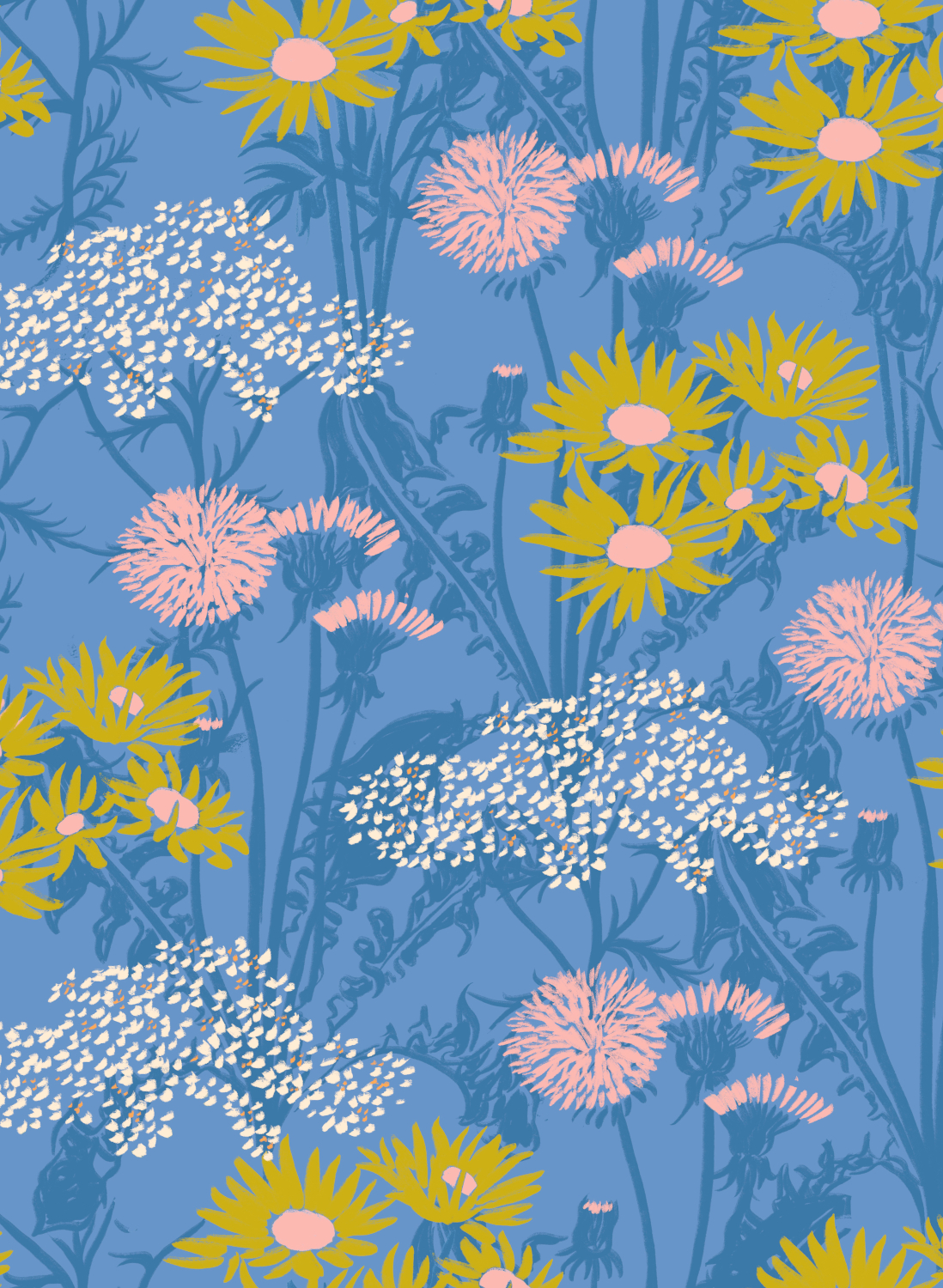 Tapete Picnic - Blue