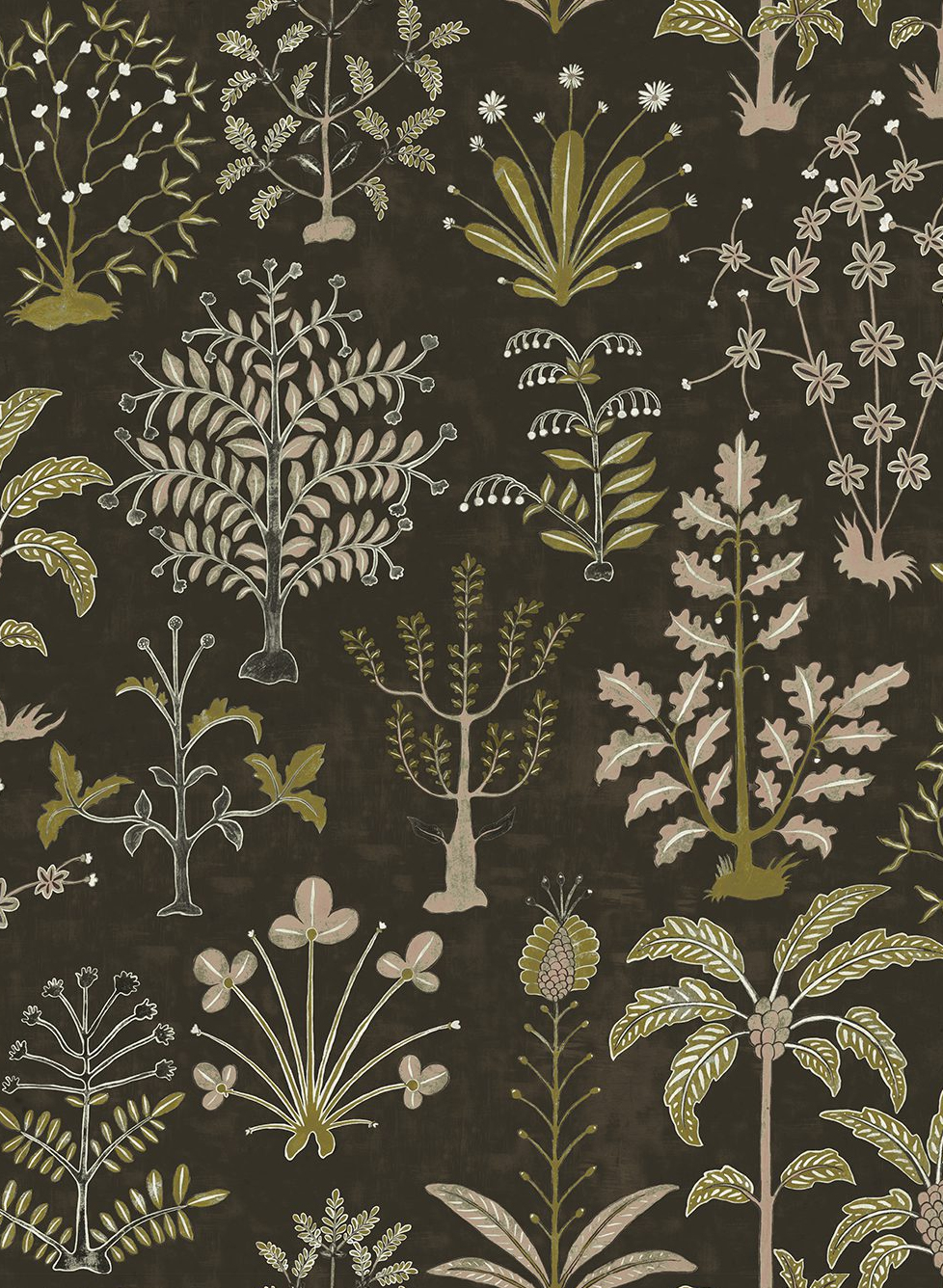 Tapete Cynthia - Black and Olive
