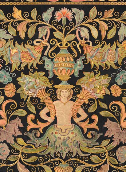 Tapete Brocade - Anthracite