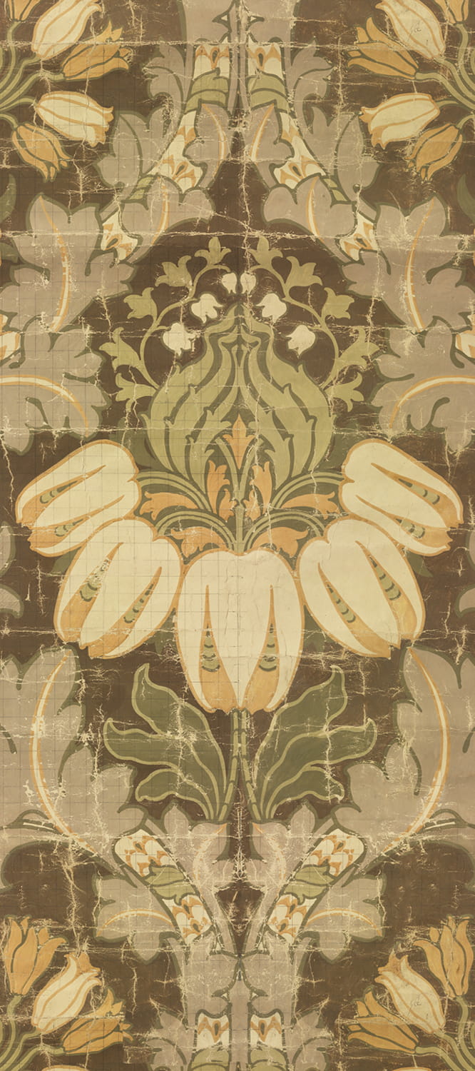 Wandbild Big Pattern Luther - 3 Drops