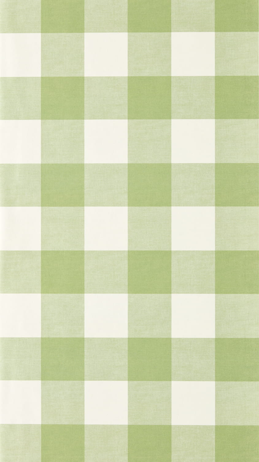 Tapete Central Check - Pea Green