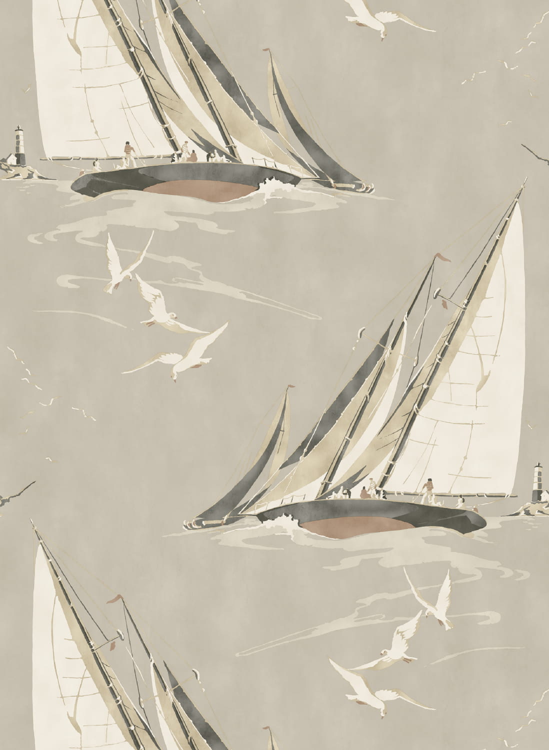 Tapete Round the Island - Antique