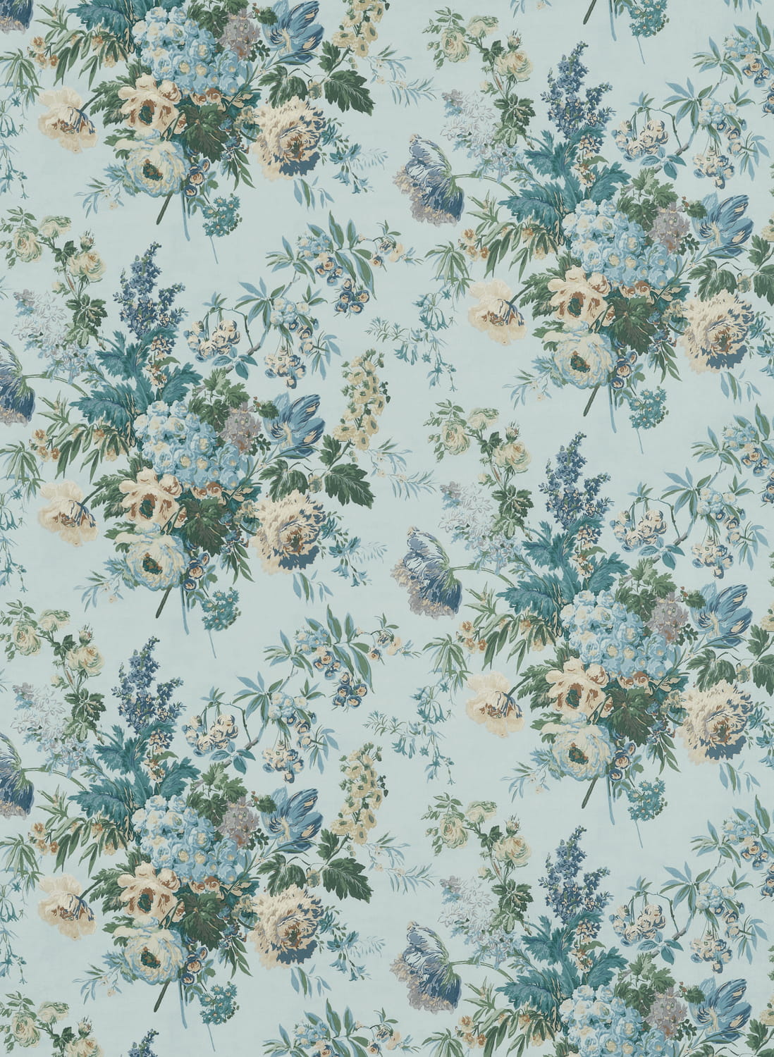 Tapete Garden Club - Blue