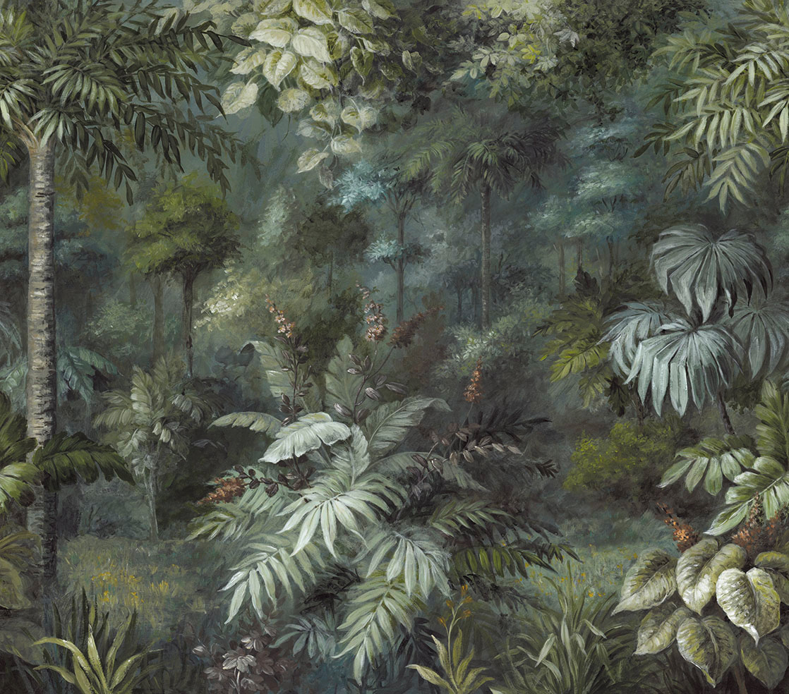 Wandbild Painted Paradise - Flora
