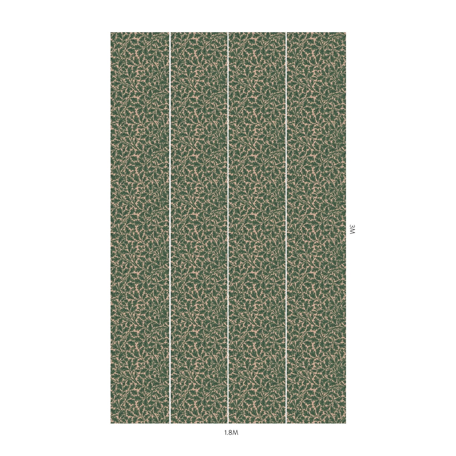 Tapete Quercus - Tourmaline