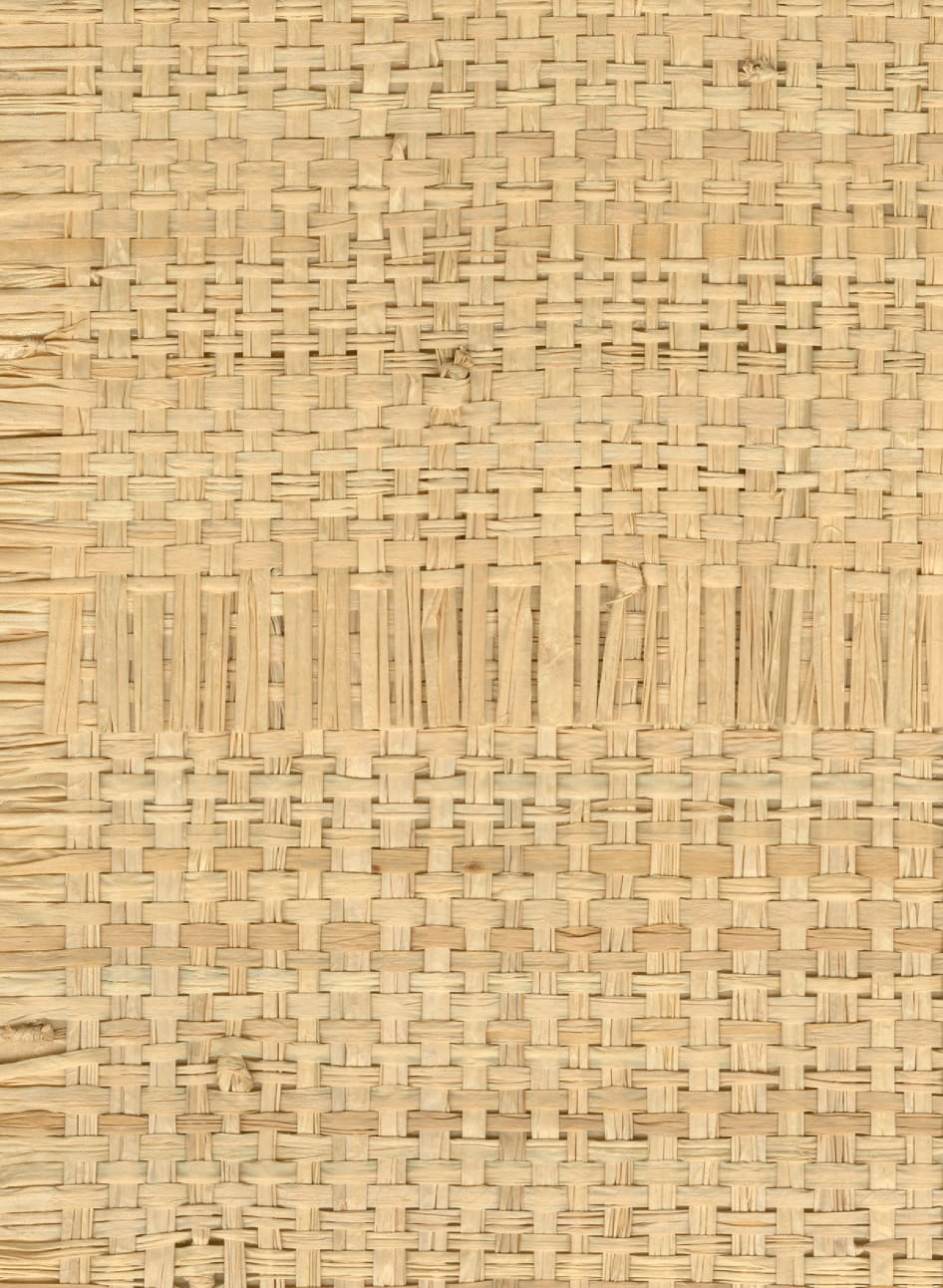 Tapete Raphia Cadre - Naturel
