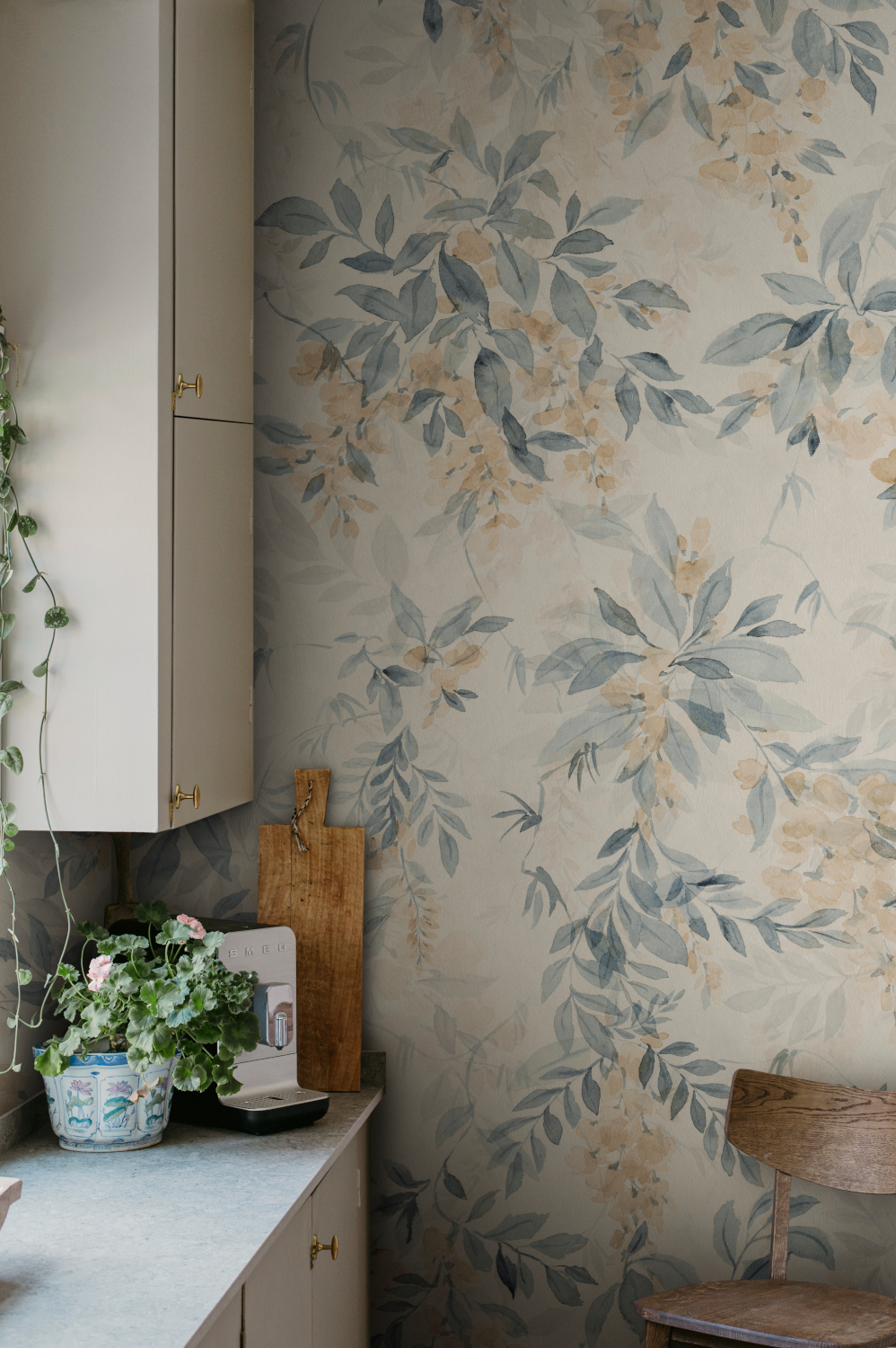Wandbild Lovisa - Blue