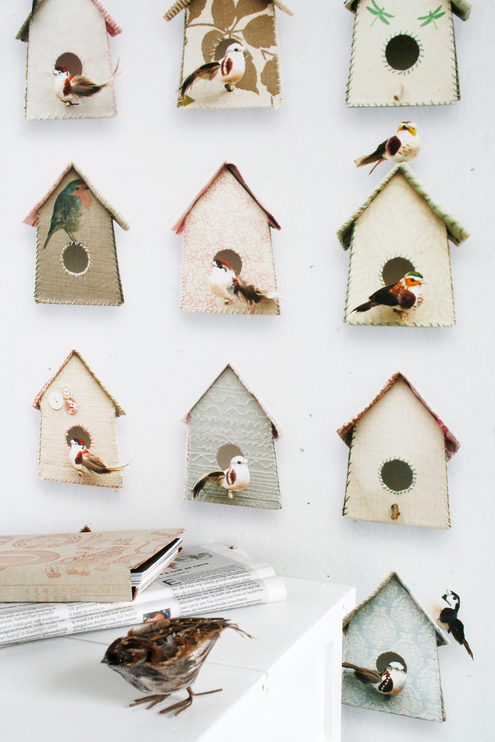 Carta da parati Birdhouse - Birdhouse