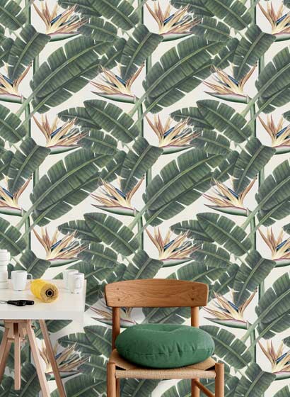 Wallpaper Tropical Bloom