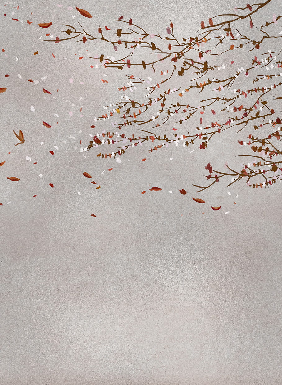 Wandbild Eolia Metallics - Silver