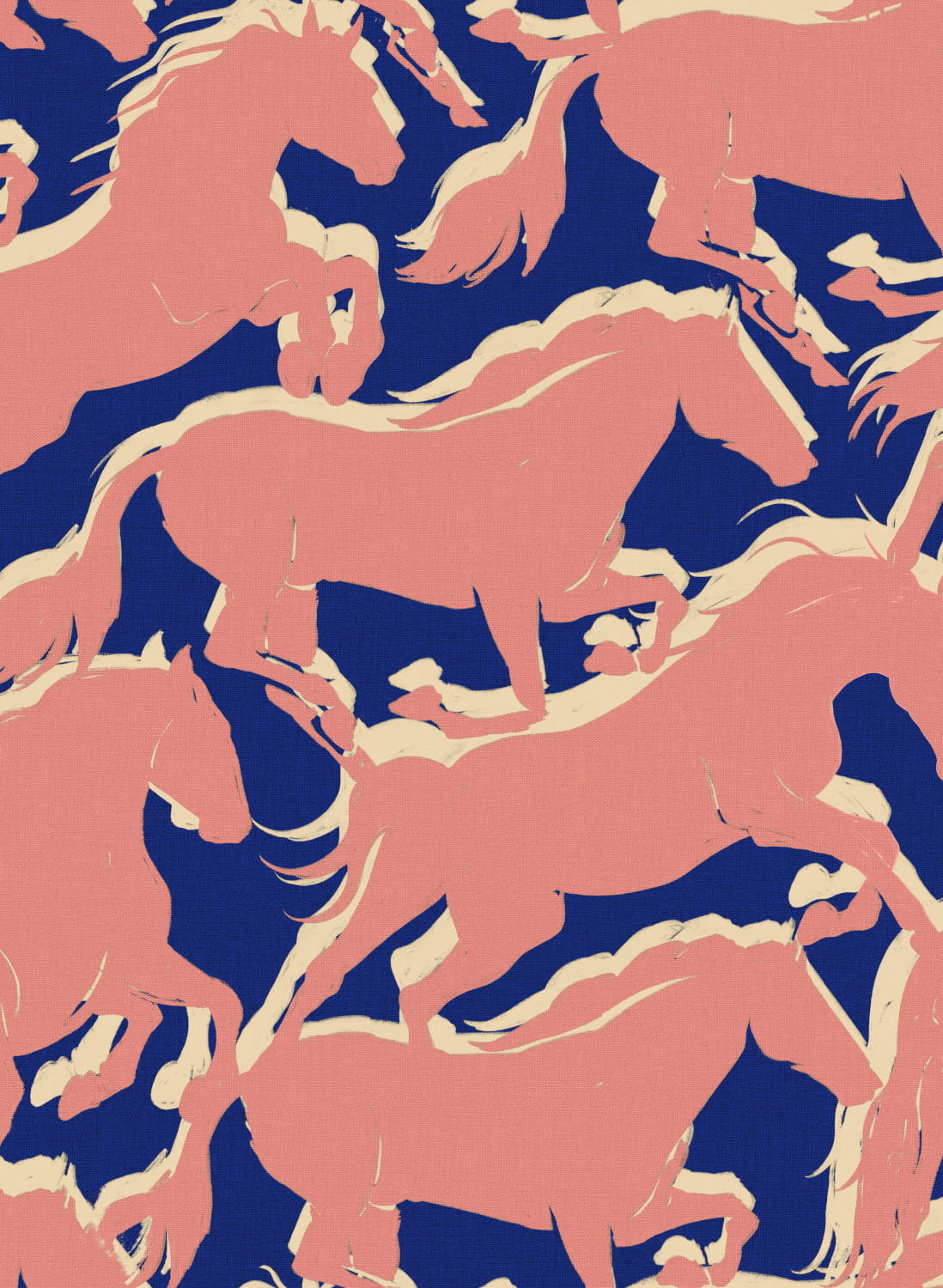 Tapete Galope - Cobalt