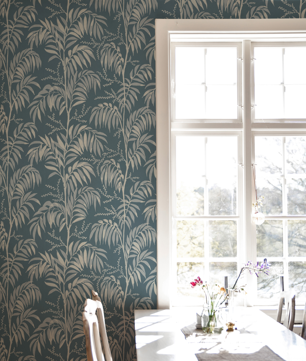 Carta da parati Casablanca Afternoon - Smokey blue