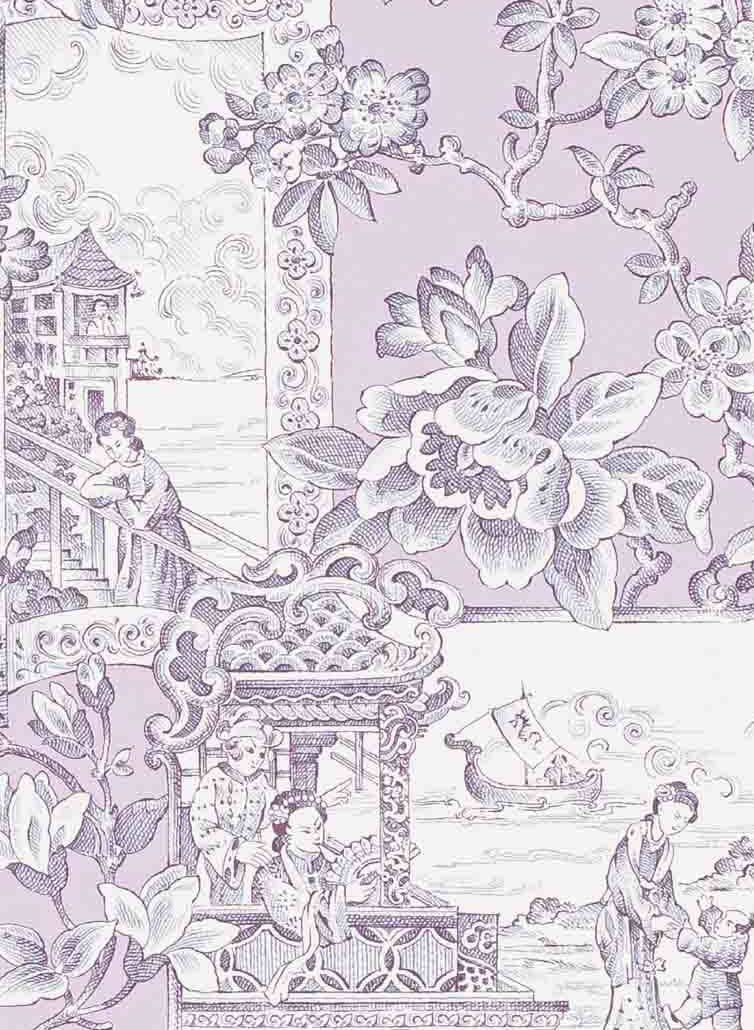 Tapete Sansha - Lilas