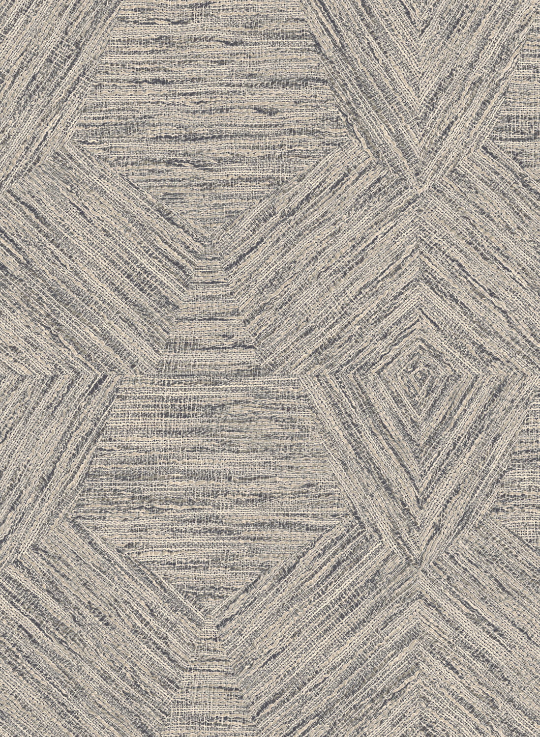 Tapete Pentagono - Taupe