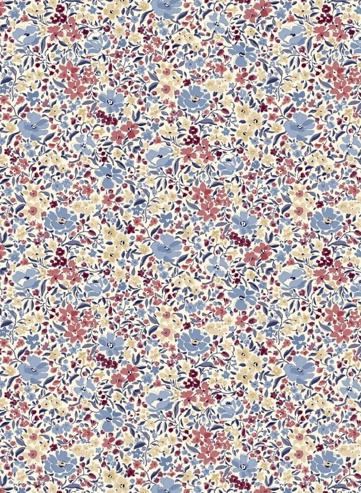 Tapete Fleurettes - Griotte