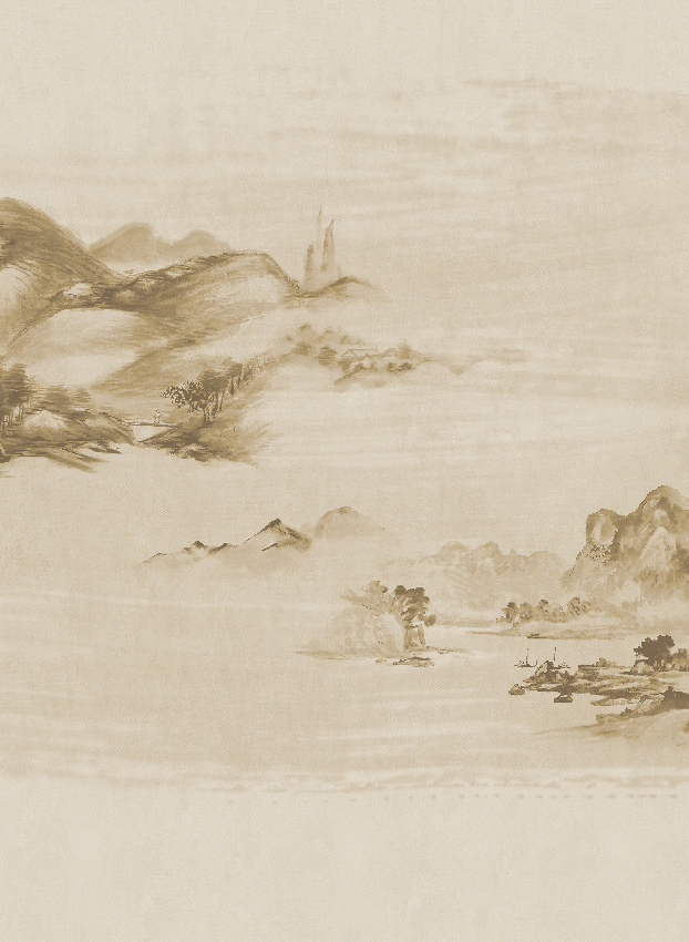 Wandbild Kawa - Sepia Panel 3