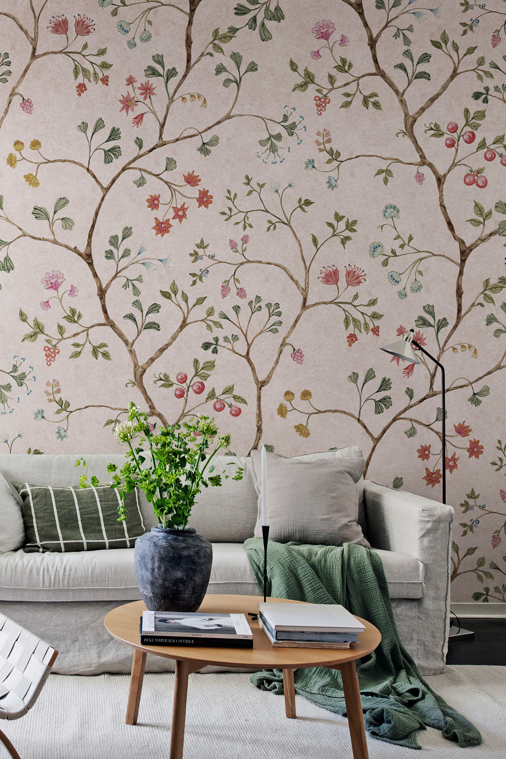 Wandbild Song Tree - Pink Cherry