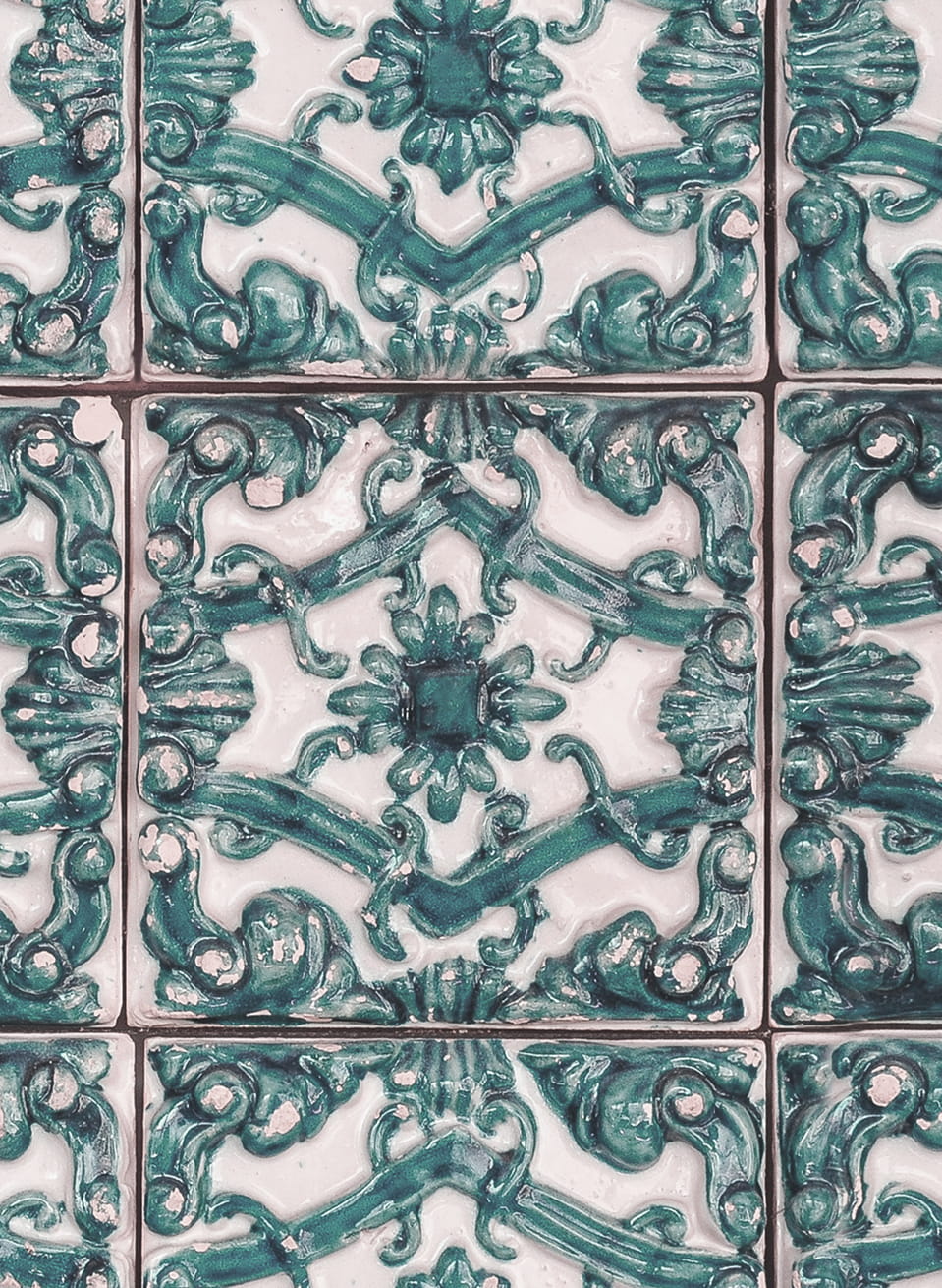 Tapete Artisan Tiles - Brazilian Green