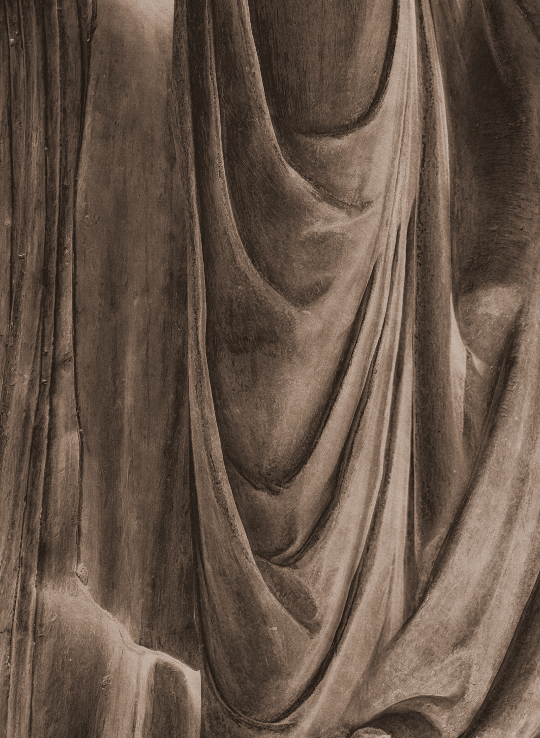 Wandbild Fold - Gold