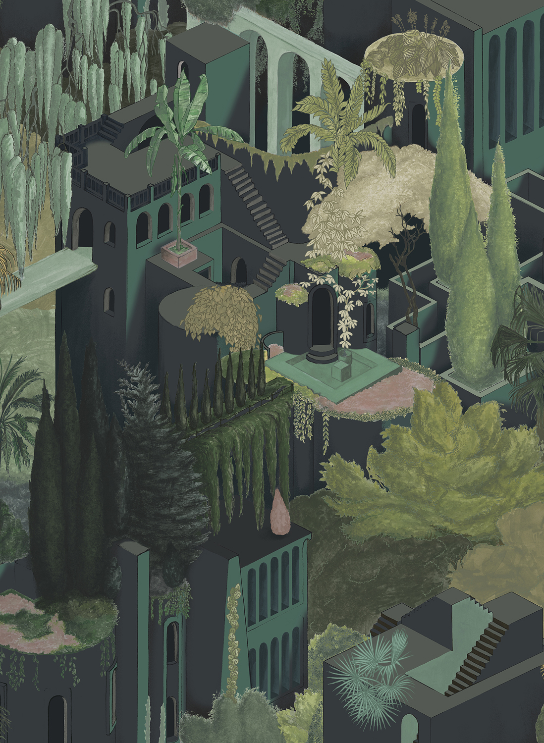 Tapete Toledo - Juniper